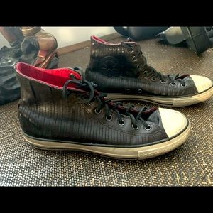 John Varvatos Converse limited edition sneakers.